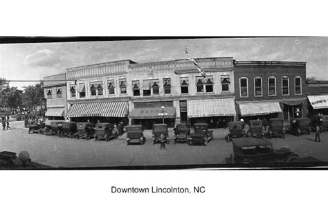 County of Lincoln, NC - Official Website - History Corner | Lincolnton, Downtown, History