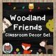 Classroom Decor - Woodland Friends by The Classroom Design Co | TpT