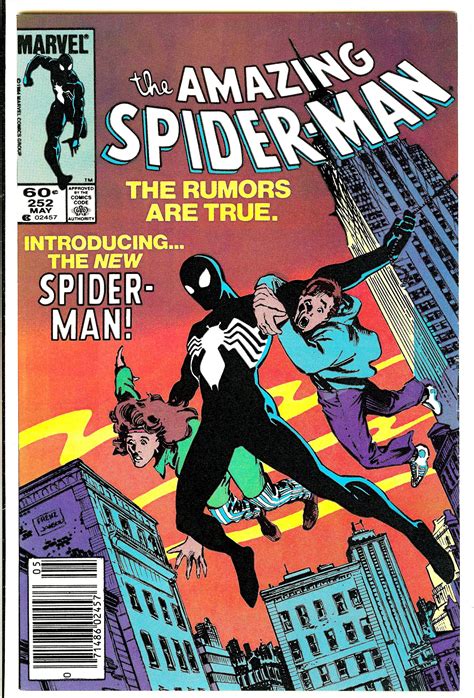 Amazing Spider-Man #252- The first appearance of the black suit! | Amazing spider man comic ...