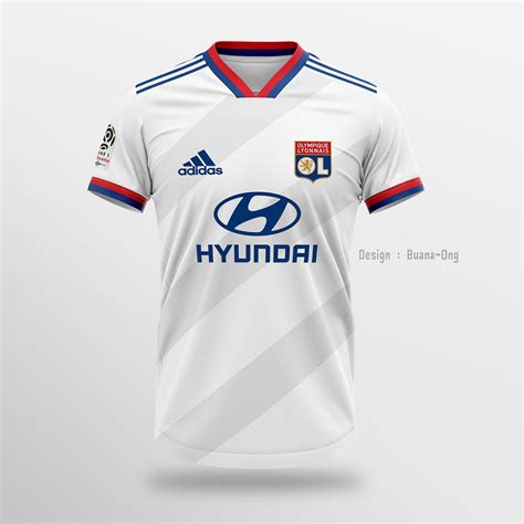 Olympique Lyonnais Concept Home Jersey 2019-2020 on Behance Football ...