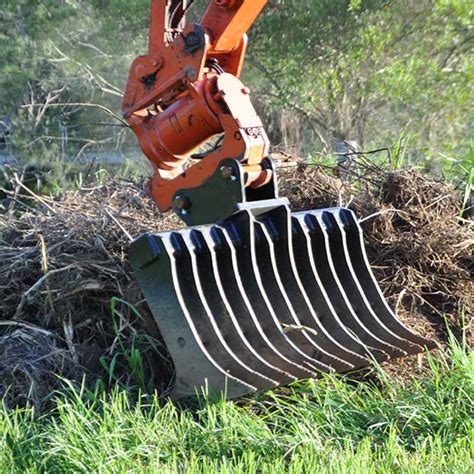 Digga Excavator Root Rake Attachment | Skid Steer Solutions