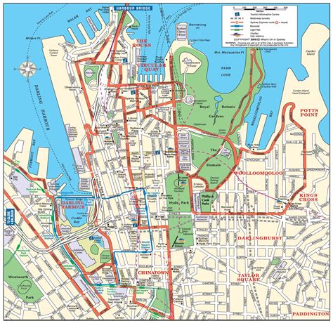 Sydney CBD Map | Explore the Heart of Sydney