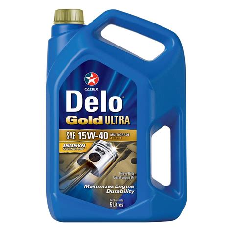 Caltex Delo Gold Ultra 15W-40 Engine Oil 5Ltr Mineral Loyal, 44% OFF