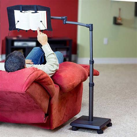 Hands Free Book Holder Floor Stand | Cool Tools