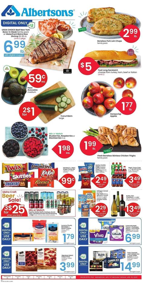 Albertsons Weekly Ads & Special Buys from April 12