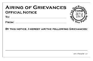 Grievances | Festivus for the rest of us, Festivus, Festivus party