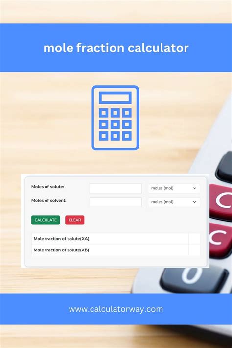 mole fraction calculator | Mole fraction is a term used in c… | Flickr