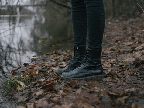 Red and Gray Rain Boots Near Pink Umbrella · Free Stock Photo