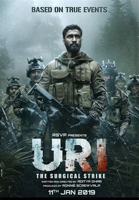 Uri First Poster Out! Vicky Kaushal is ready to avenge the death of Indian Soldiers during the ...