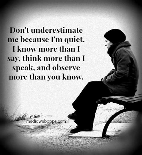 Underestimate Me Quotes