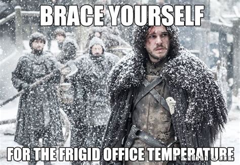 Cold-Office-Meme | Cold meme, Memes, Frozen memes