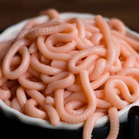 Creepy Edible Worms | Ashlee Marie - real fun with real food