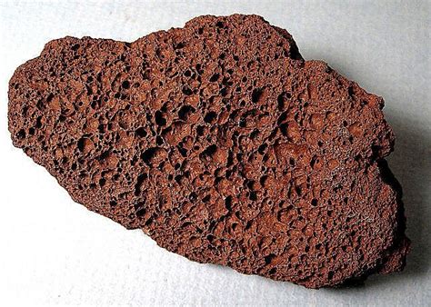 Scoria can turn red from oxidation of iron minerals in it | Rock, Rocks ...