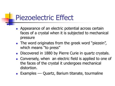 Piezo definition - bingerangels