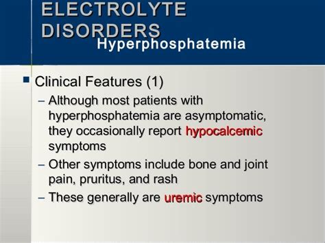 A new perspective on hyperphosphatemia