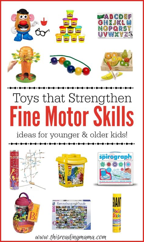 Toys that Strengthen Fine Motor Skills