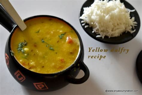 Yellow dal fry recipe, how to make moong dal fry restaurant style at home - Priya's Curry Nation