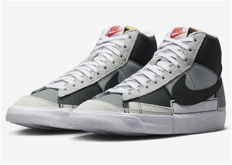 Nike Blazer Mid 77 Remastered Grey Black DQ7673-002 Release Date | SBD