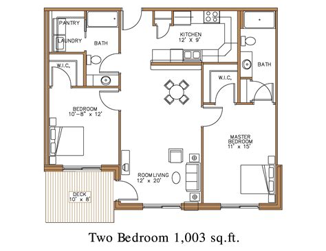 Floor plan at Northview Apartment Homes in Detroit Lakes | Great ... | Apartment floor plans ...