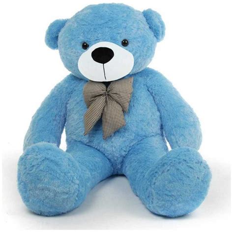 Buy GN Enterprises Blue Teddy Bear - 152 cm Online at Low Prices in ...