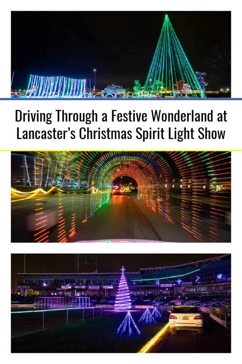 The Christmas Spirit Light Show in Lancaster, PA: Driving Through a ...