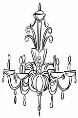 Chandelier Coloring Pages  Nation sketch template