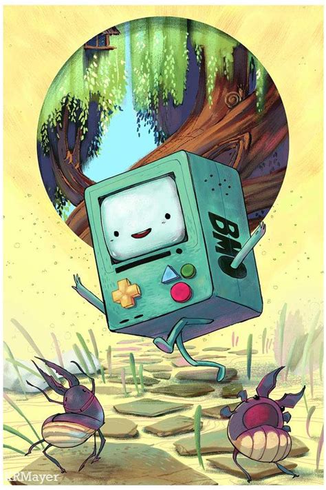 Adventure Time BMO Fan Art print by starbottlebits on Etsy Adventure ...