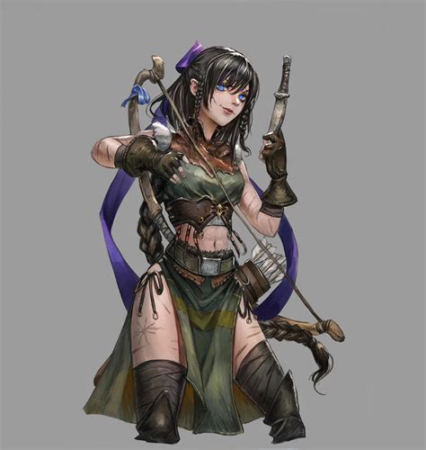 DnD Rogue by Timkongart on DeviantArt | Dnd characters, Character art ...