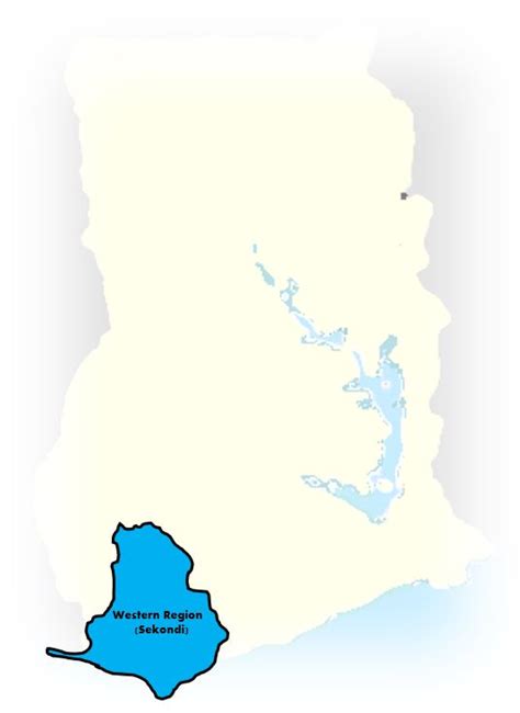 Western North Region part of the new regions of Ghana