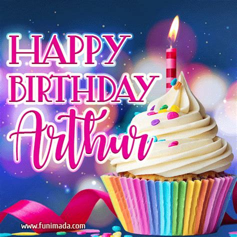 Happy Birthday Arthur GIFs - Download on Funimada.com