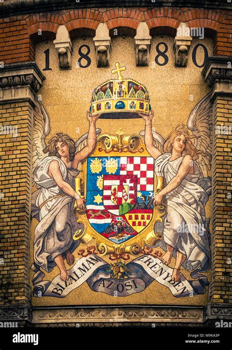 The coat of arms of hungary kingdom hi-res stock photography and images ...