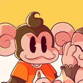 super monkey ball characters by misskippie on Newgrounds