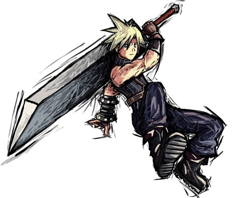 Smash Striker: Cloud | Final fantasy artwork, Final fantasy cloud ...