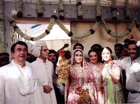 Actress Karishma Kapoor And Sanjay Kapoor Wedding Photos