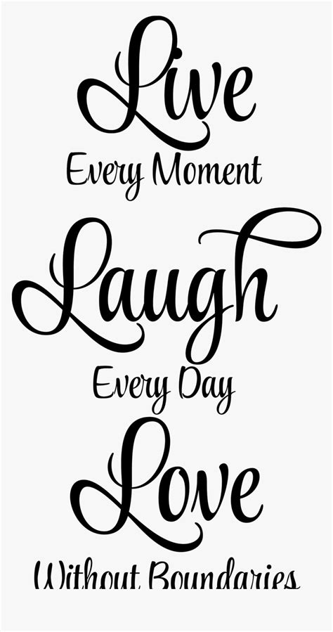 Live Love Laugh Svg, HD Png Download - kindpng