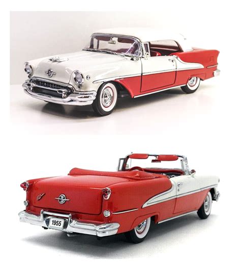 Danbury Mint 1/24 Scale 1955 Oldsmobile Eighty Eight Convertible ...