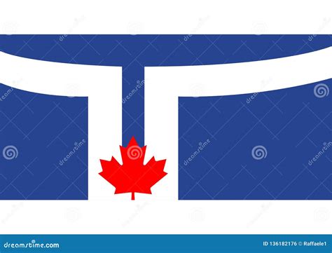 Flag of Toronto stock vector. Illustration of ontario - 136182176