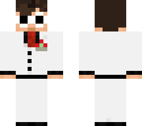 White Suit Agent | Minecraft Skin