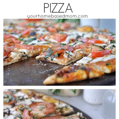 Thin Crust Margherita Pizza - Your Homebased Mom