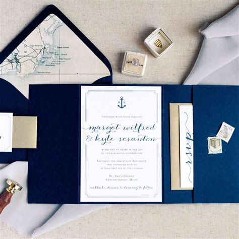 13 Nautical Wedding Invitations That Are Perfect for Your Seaside Ceremony