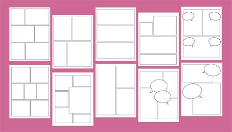 100+ Free Comic Strip Templates for Your Visual Stories