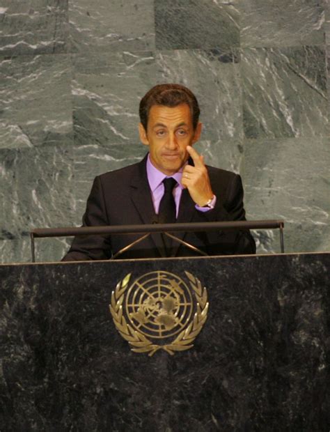 Sarkozy: 'Self-regulation is finished' - UPI.com