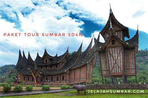 Paket Wisata Pulau Sumbar Padang Sawahlunto 5D4N - Jelajah Sumbar