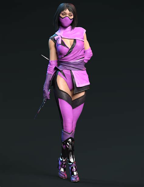 ArtStation - MORTAL KOMBAT 11 Mileena - Default Outfit | Resources