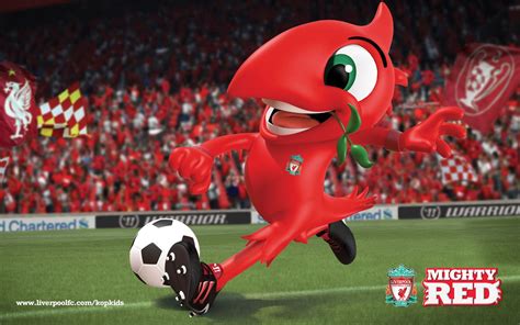 Mighty Red (the LFC Mascot)