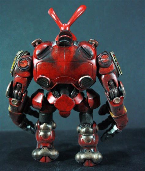 Custom Domino's Pizza Noid Mech Figure - Creepbay