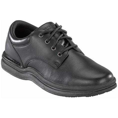 Women's Rockport® Works™ World Tour Plain Toe Oxfords - 157982, Casual Shoes at Sportsman's Guide