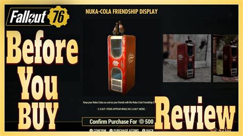 Fallout 76 Nuka Cola Types