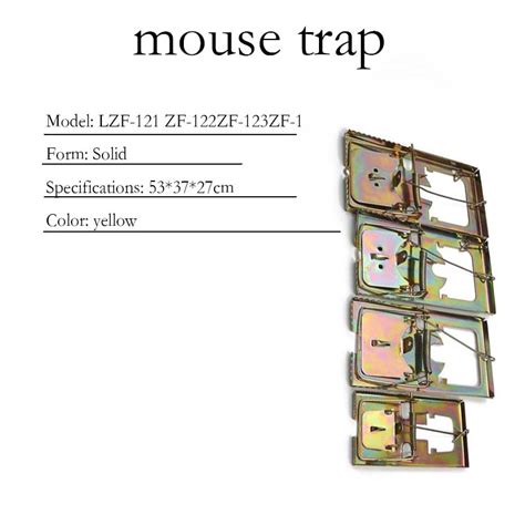 High Sensitive Iron Mouse Trap - Tomcat Mousetrap|An Effective Pest Control Solution