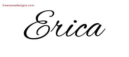 erica-name-design15.jpg (450×200) | Lettering design, Name tattoo ...